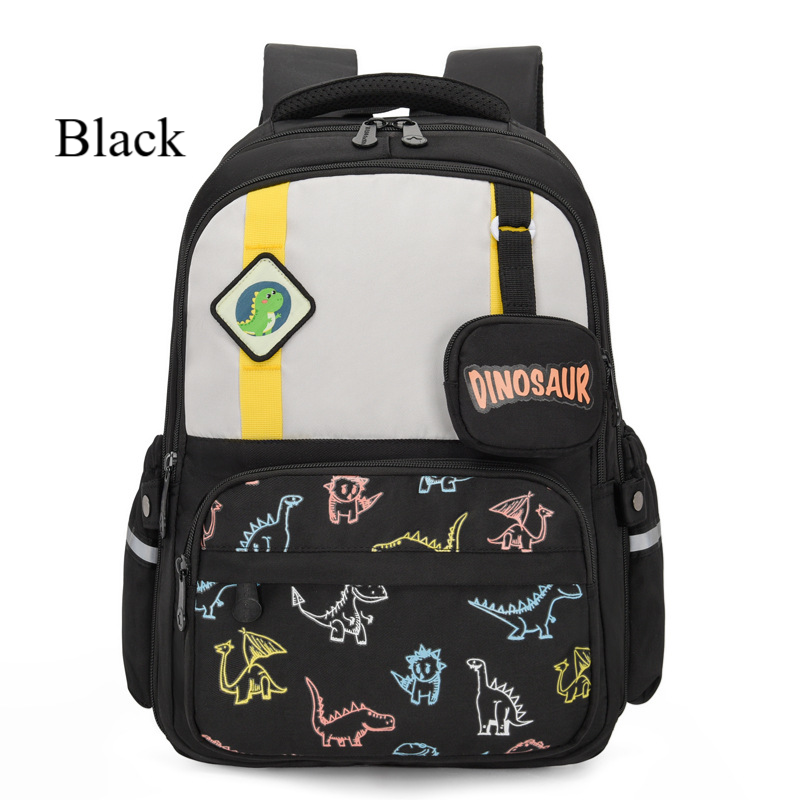 Spine-support school bag for primary students lightweight and breathable