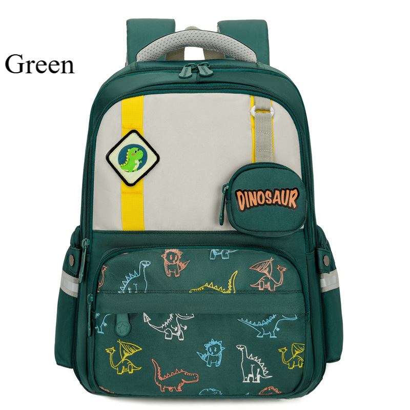 Kids school backpack with spine-supporting and durable structure