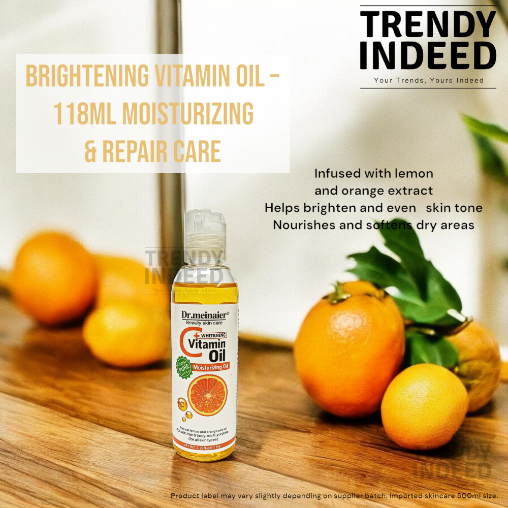 Dr. Meinaier moisturizing oil with argan and coconut for soft smooth skin