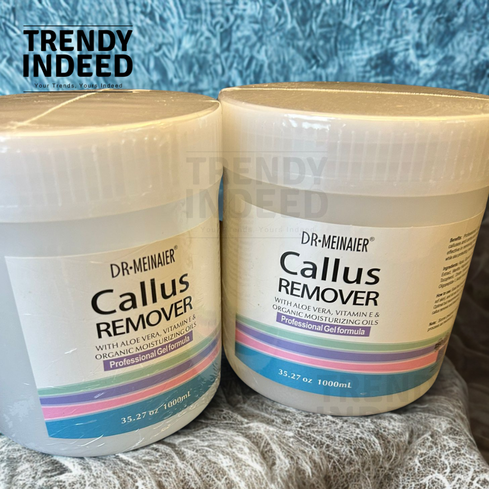 Dr Meinaier exfoliating callus remover gel for dry cracked heels