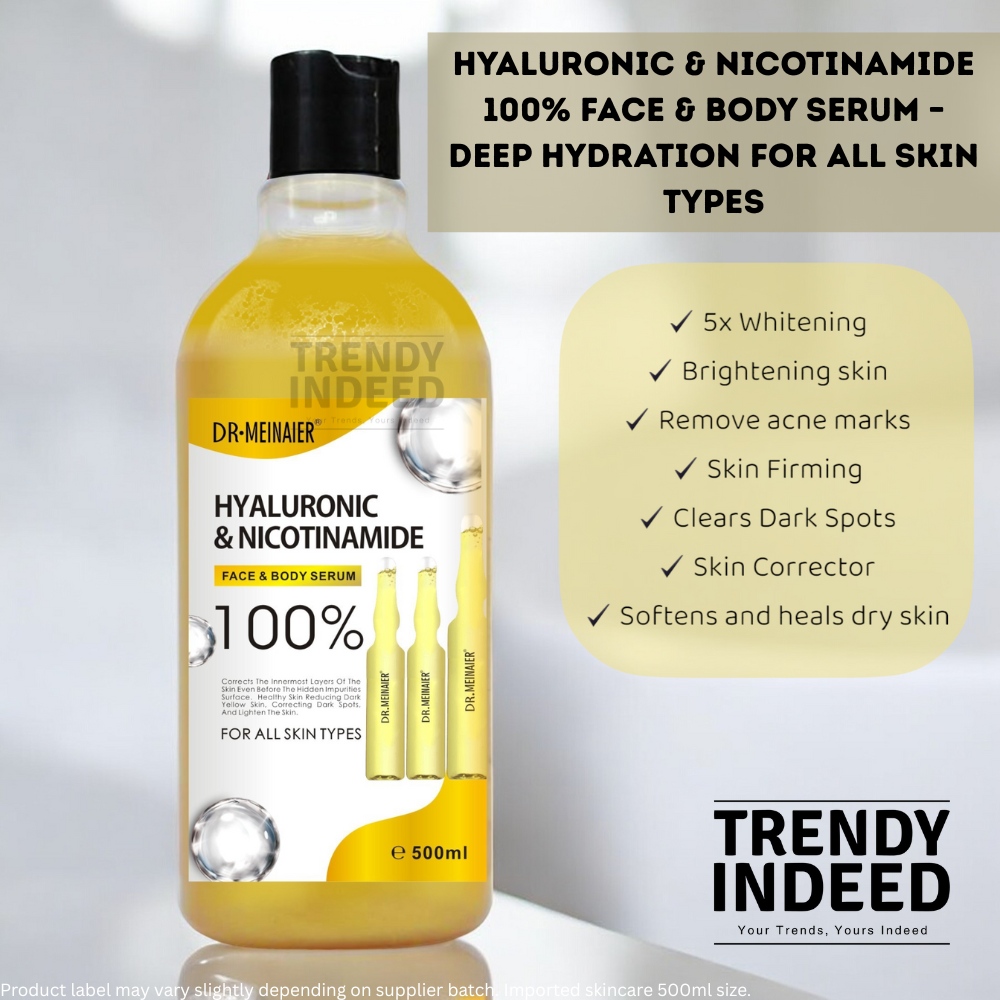 Dr Meinaier brightening serum for face and body with hydrating formula