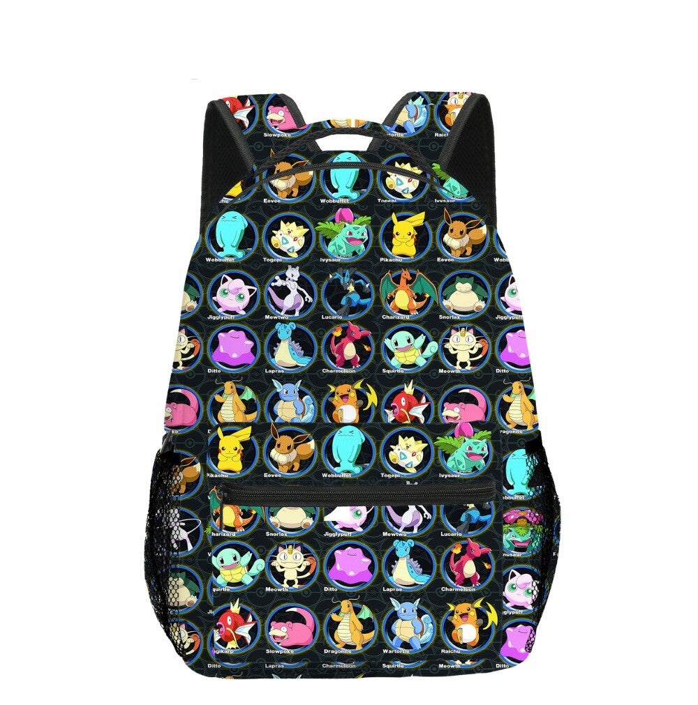 Kids school bag with matching pencil case and A4 size compartment