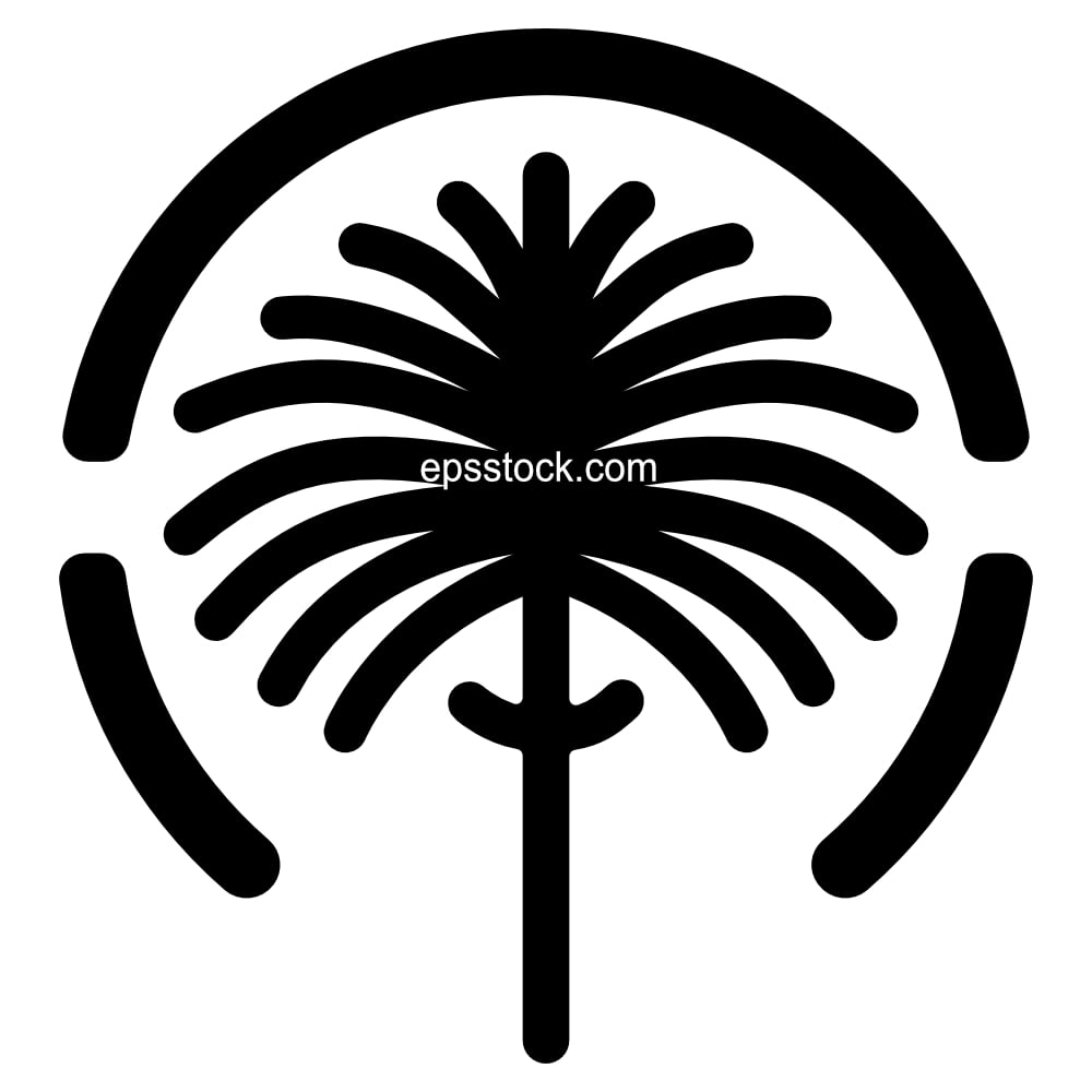 Palm Island top view