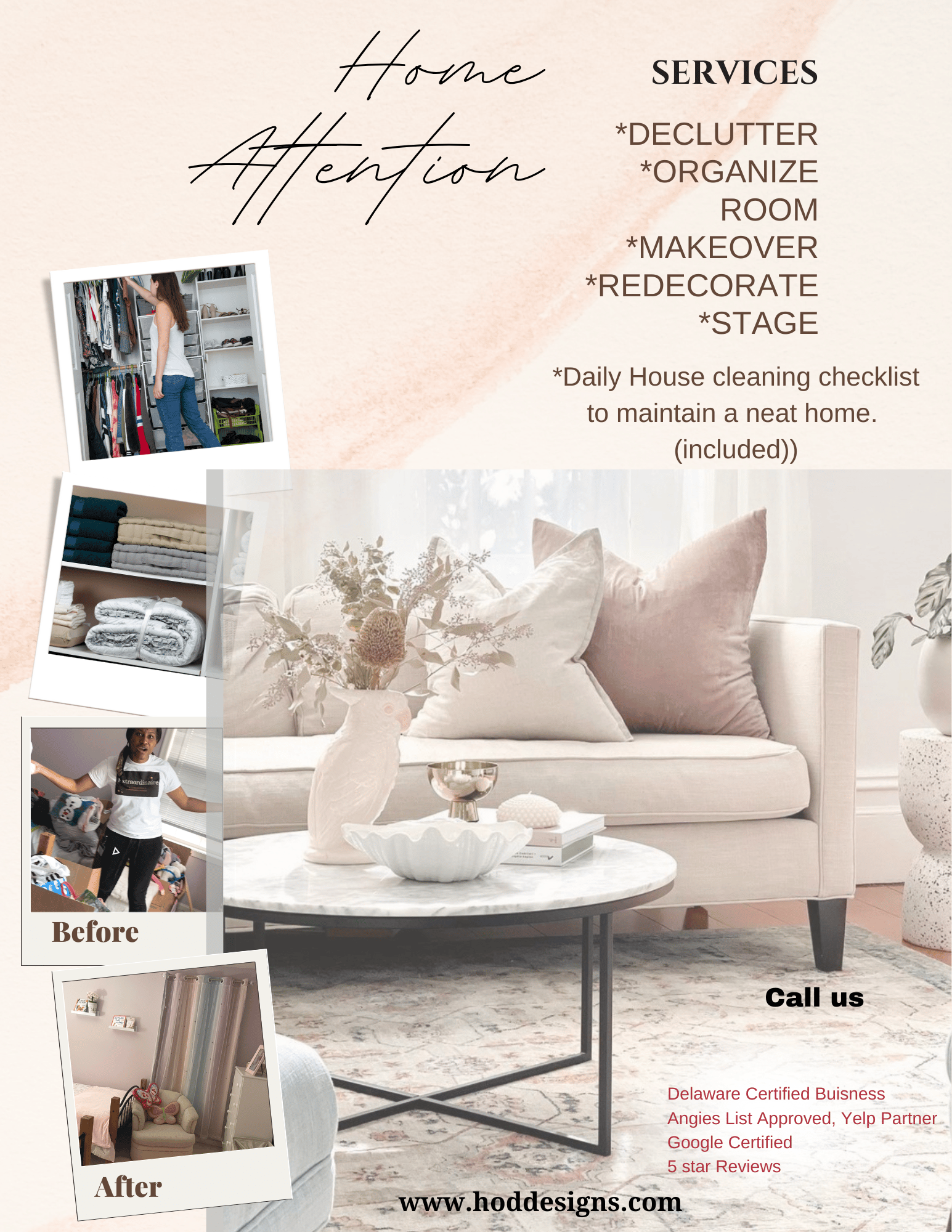 Decluttering Services - Payhip