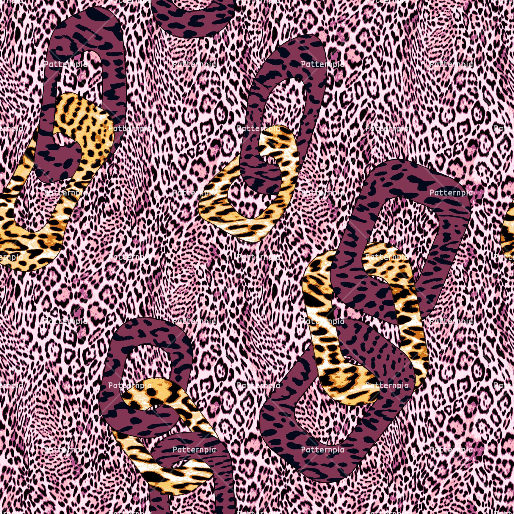 Patternpia Seamless Repeat Textile Pattern PSD JPG – Leopard Link ...