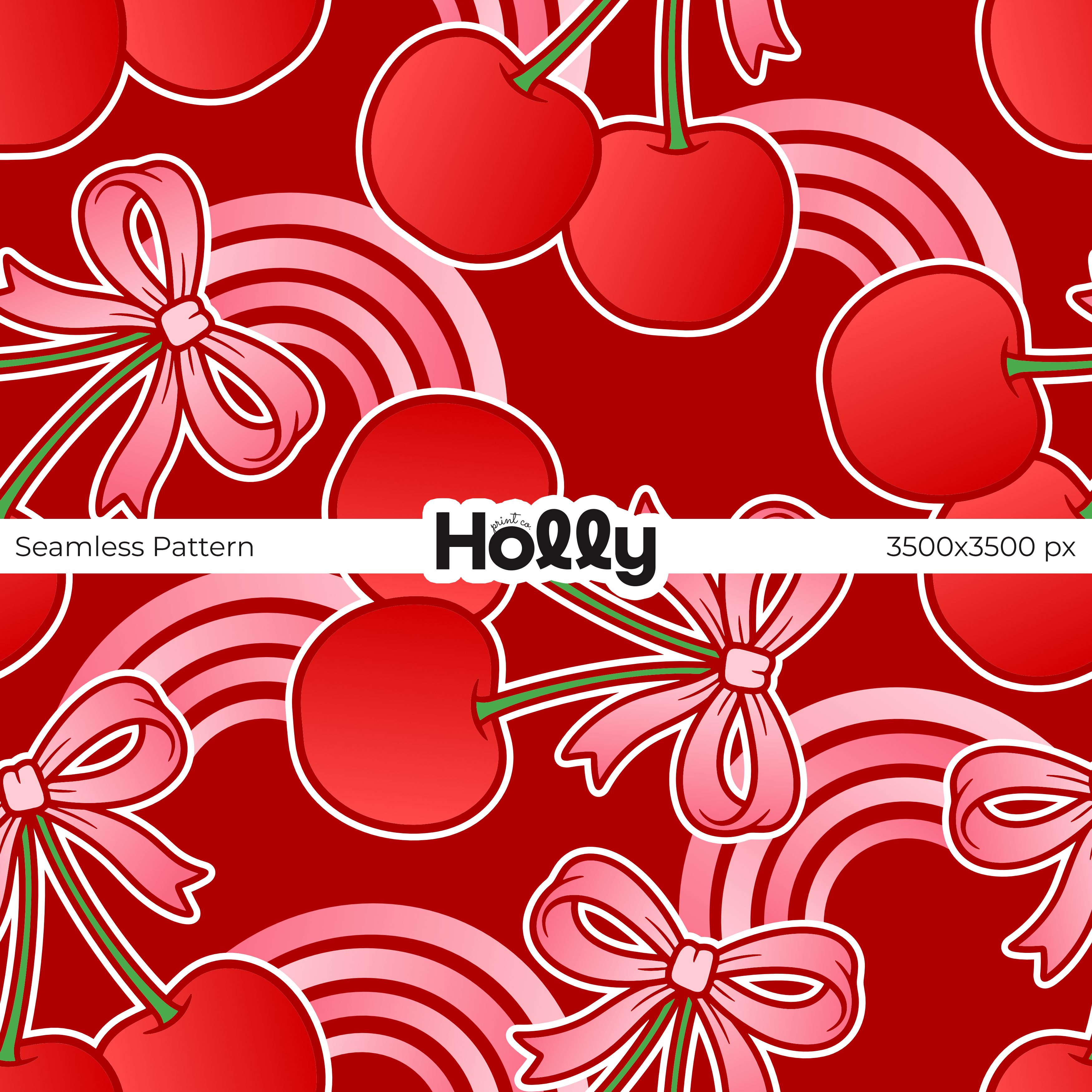 Cherrys - Seamless Pattern - Payhip