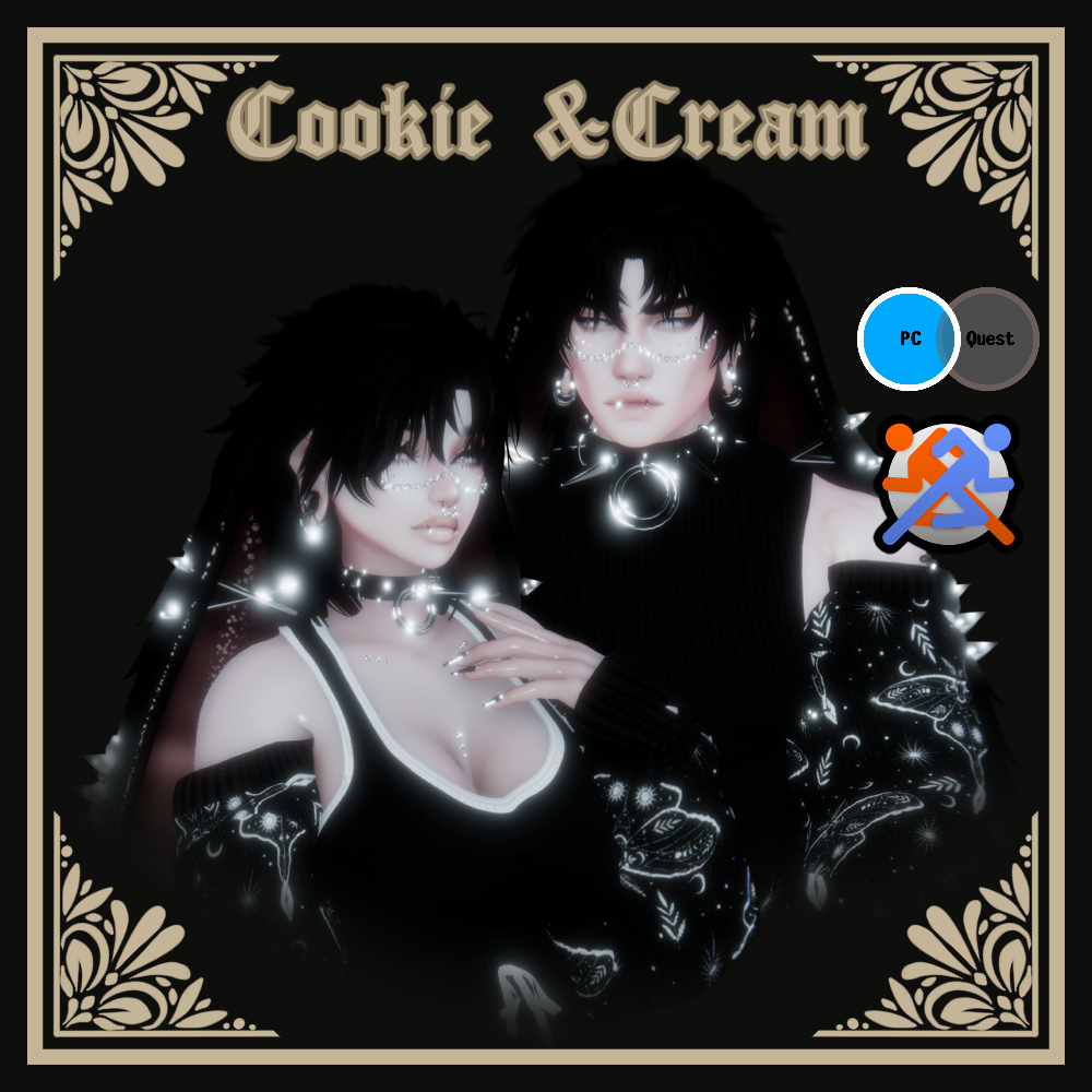 Cookie & Cream Bunny Couple package - (SPS, GoLoco)