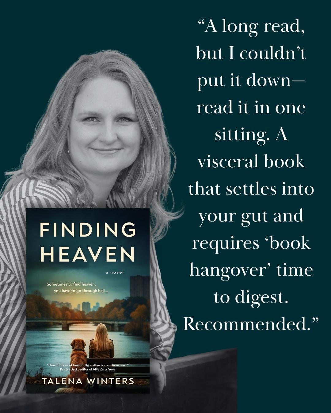"A long read, but I couldnt put it down—read it in one sitting. A visceral book that settles into your gut and requires book hangover time to digest. Recommended."