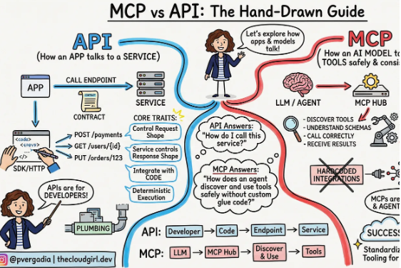 MCP vs. API: A Developer’s Guide to AI Integration