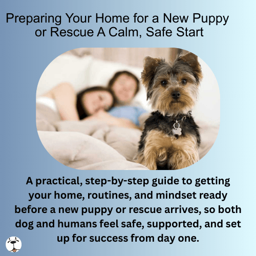 Preparing Your Home for a New Puppy or Rescue