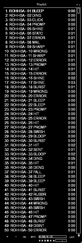 NETCROSIS VOLUME ONE TRACKLIST ONE COMPUTER SOUNDS ELECTRONIC COMPUTER DIGITAL ANALOG CRASH ERROR CLICK UI SFX LIBRARY