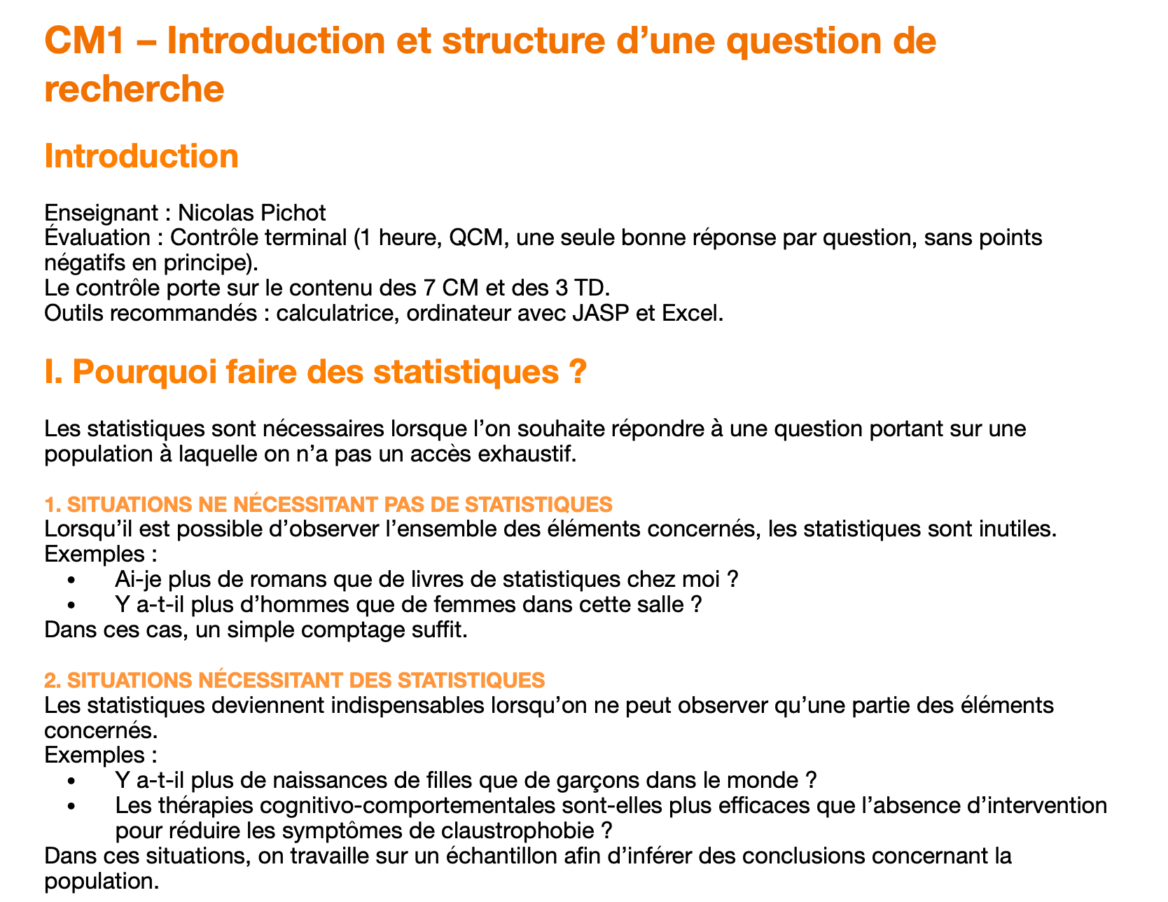 CM1 – Méthodologie et statistiques 2 - Payhip