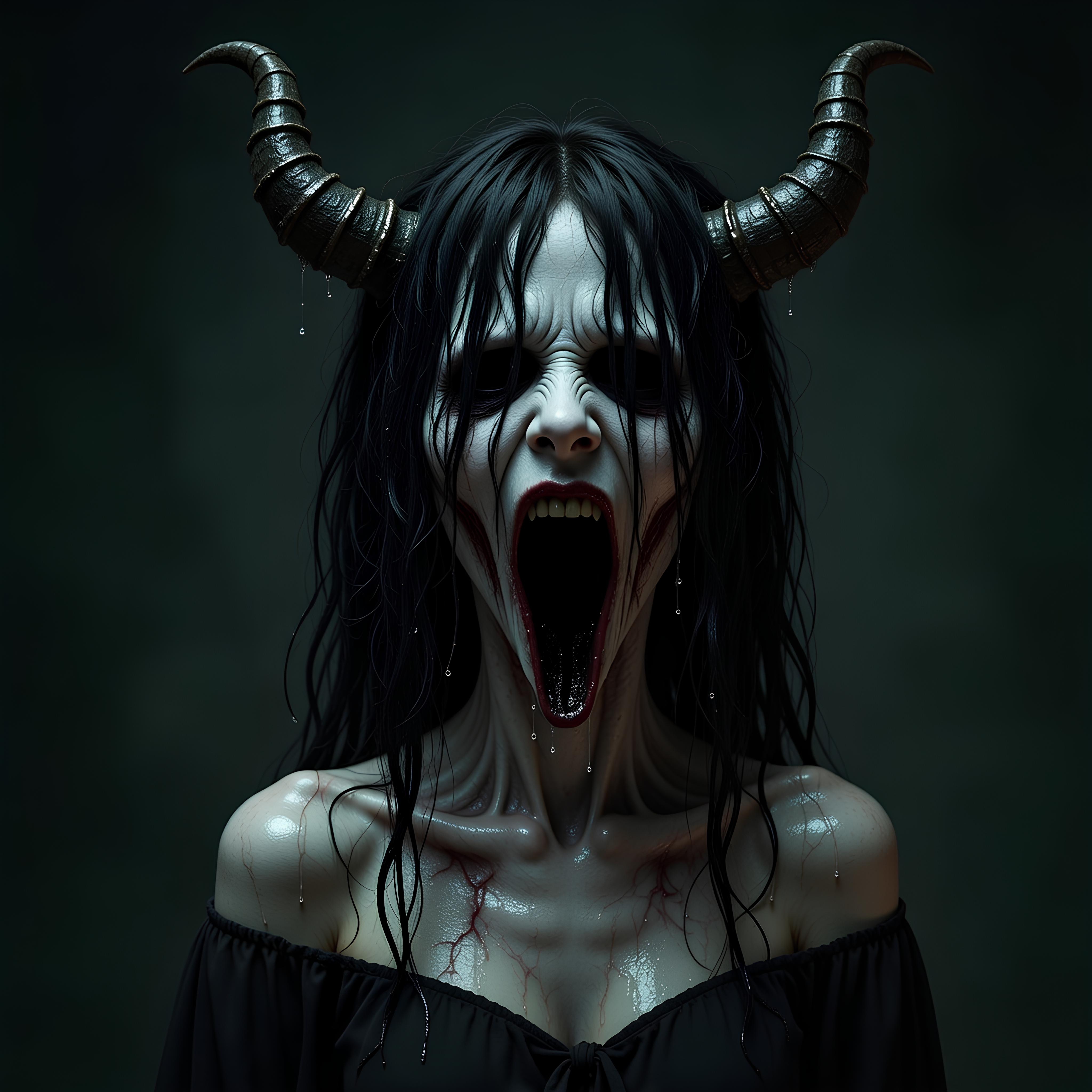 Female hell demon's being horrifying and brutal 1