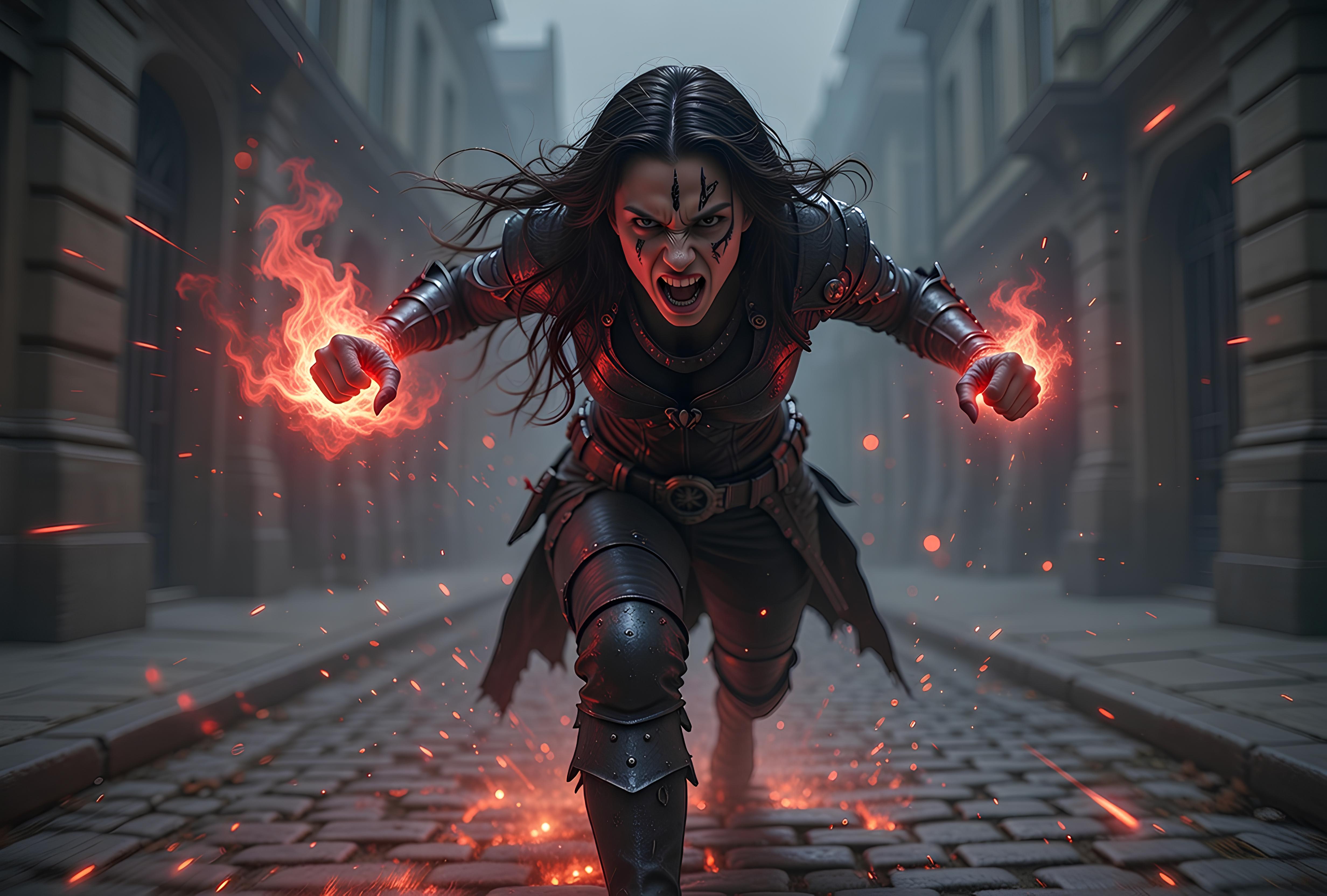 Female hell demon's being horrifying and brutal 3