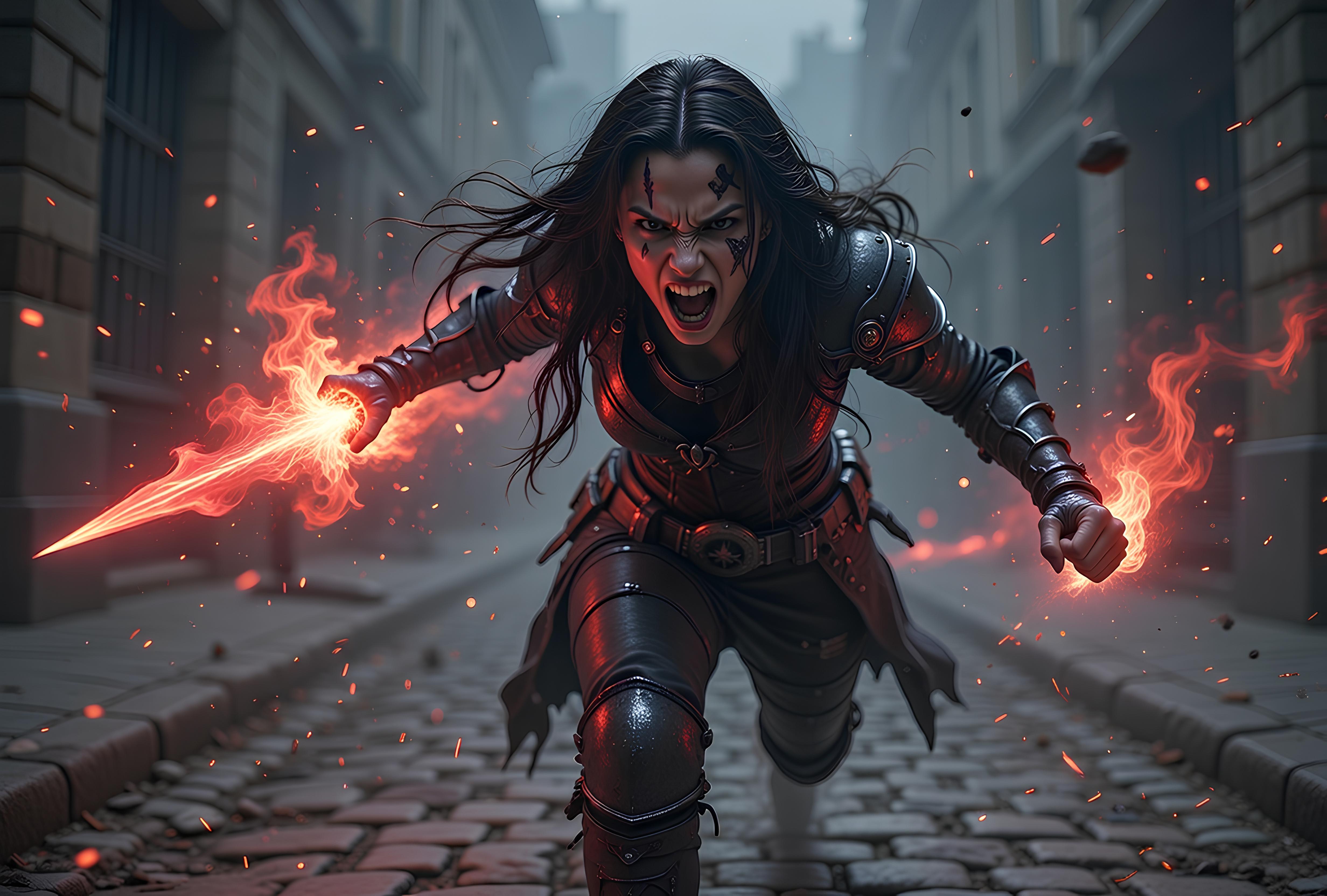 Female hell demon's being horrifying and brutal 6