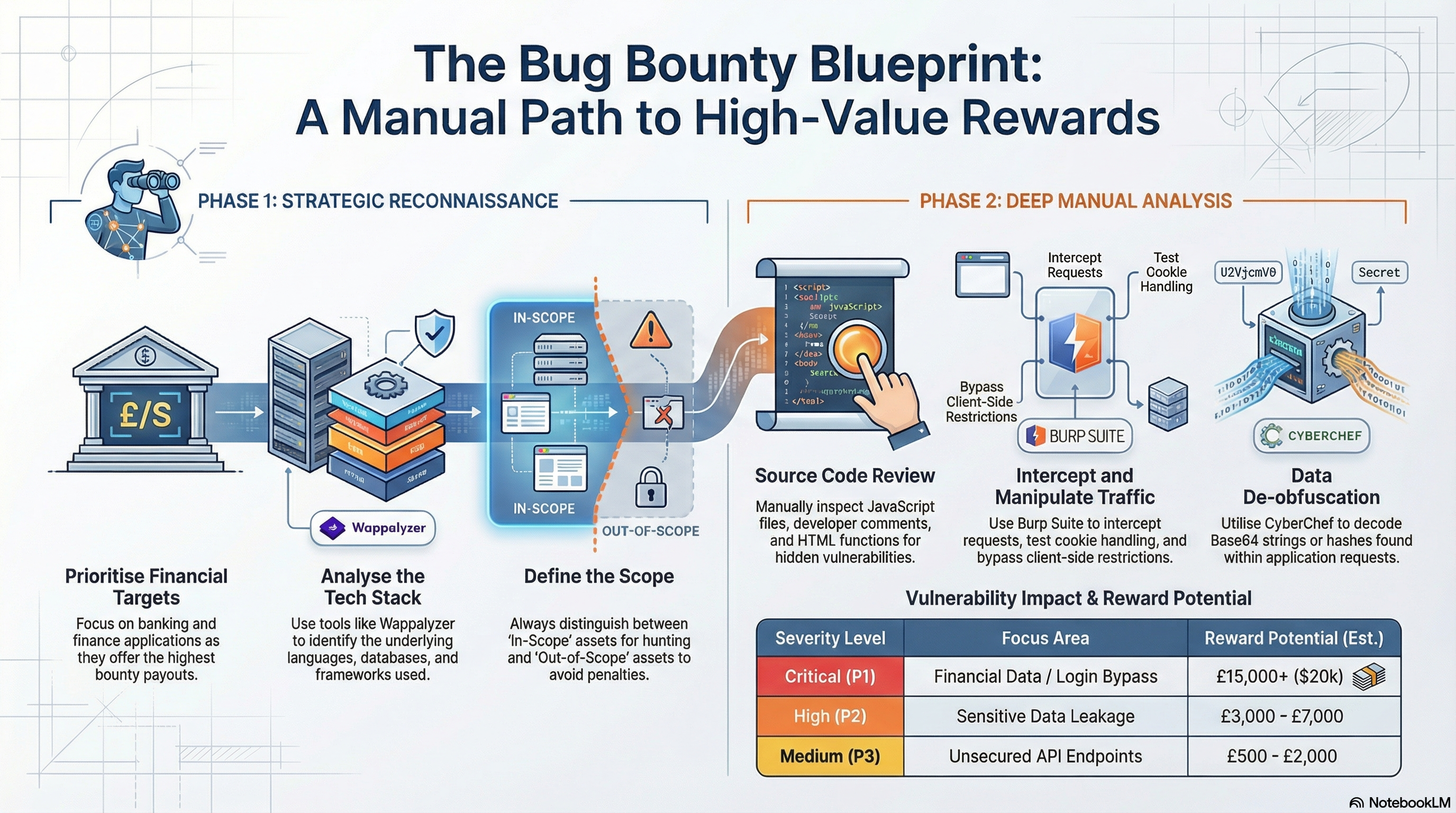 The Bug Bounty Blueprint (2026): A Step-by-Step Manual Guide to Finding ...