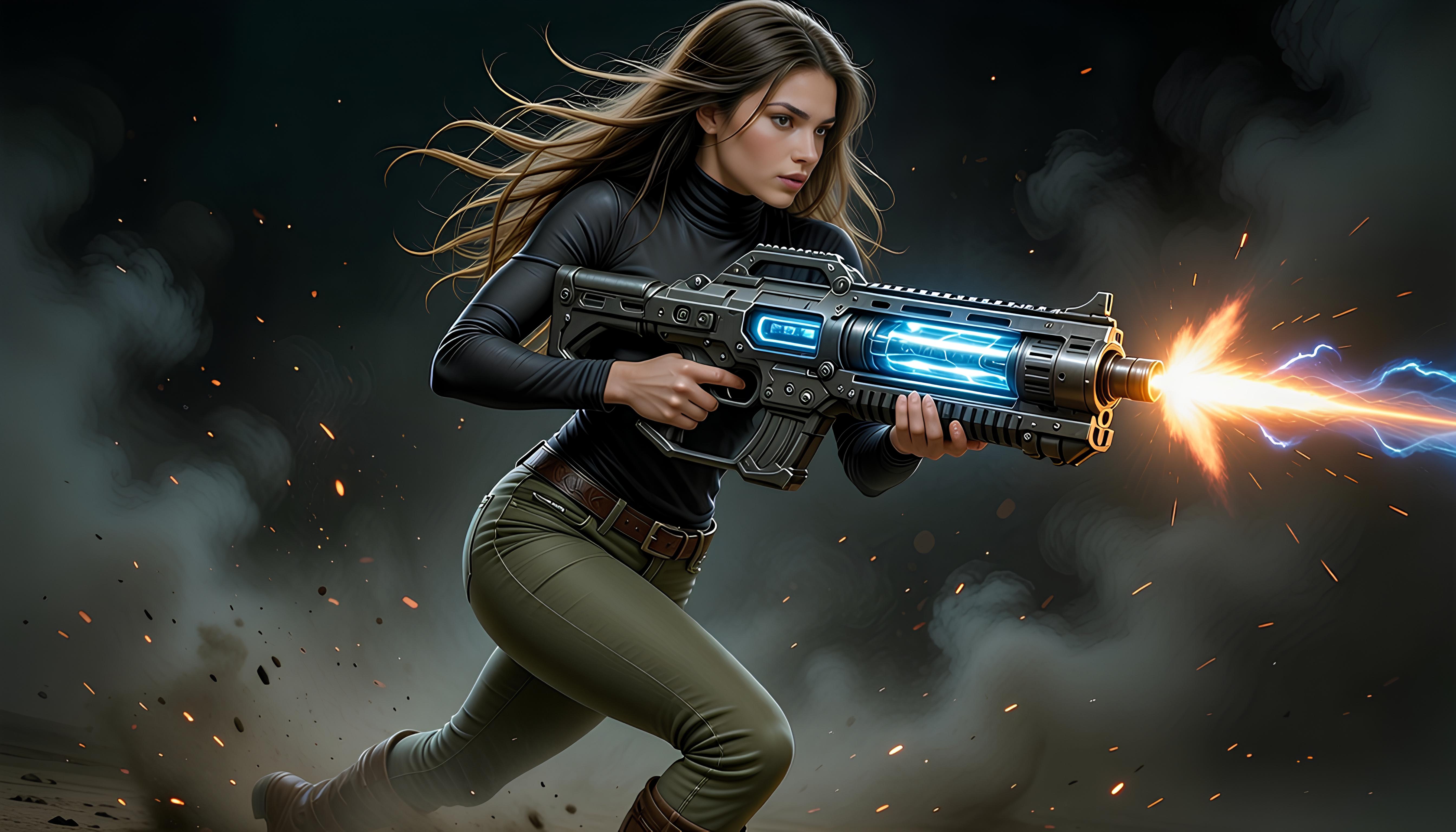 Mexican former female ninja fighting against the forces of hell 3