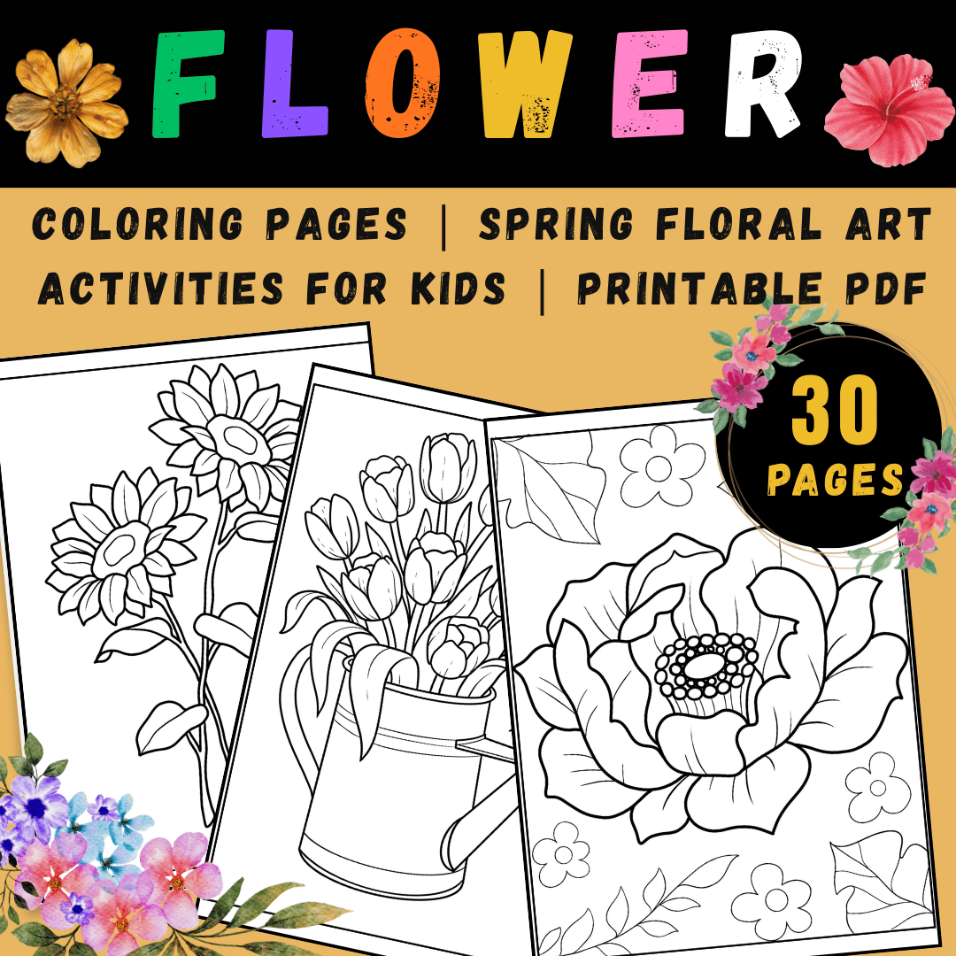 spring coloring pages, vegetable garden, flower garden, nature worksheets| Spring Activity for March, April & May | Coloring Sheets - Early Finishers