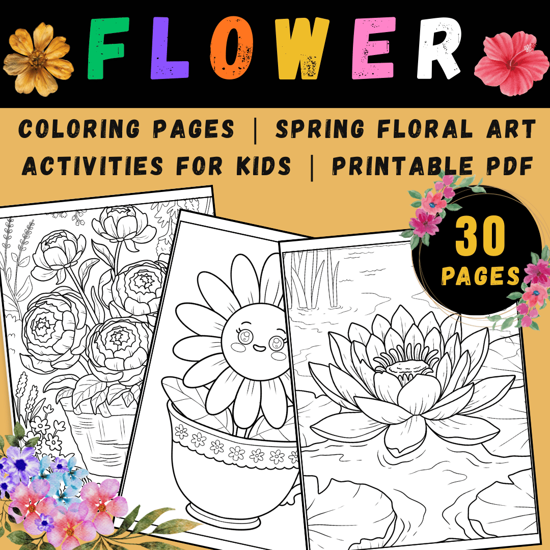 spring coloring pages, vegetable garden, flower garden, nature worksheets| Spring Activity for March, April & May | Coloring Sheets - Early Finishers
