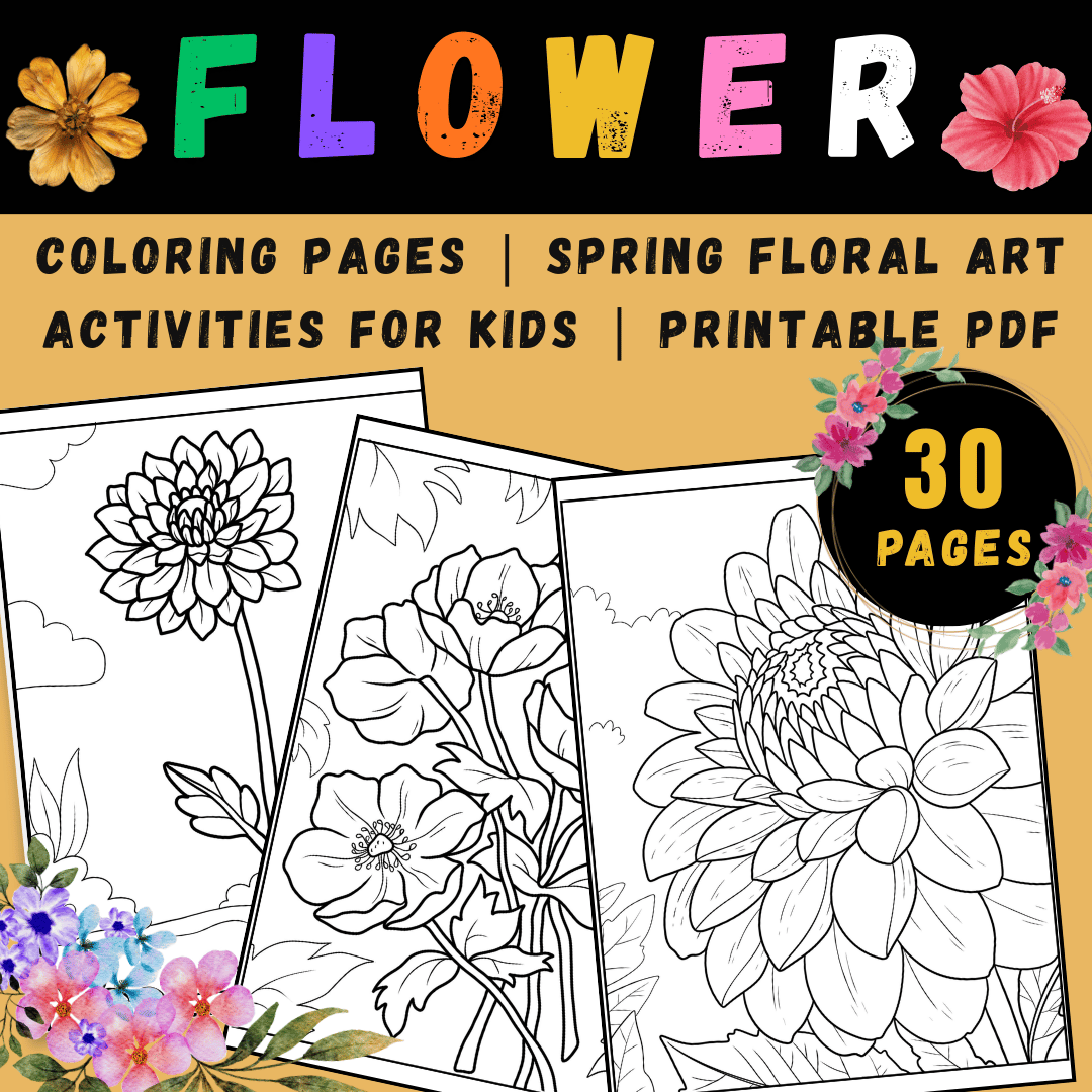 spring coloring pages, vegetable garden, flower garden, nature worksheets| Spring Activity for March, April & May | Coloring Sheets - Early Finishers