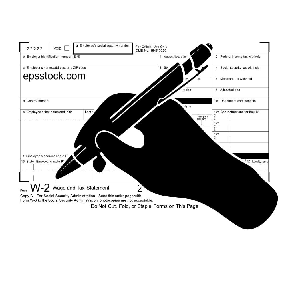 fill out Form w-2
