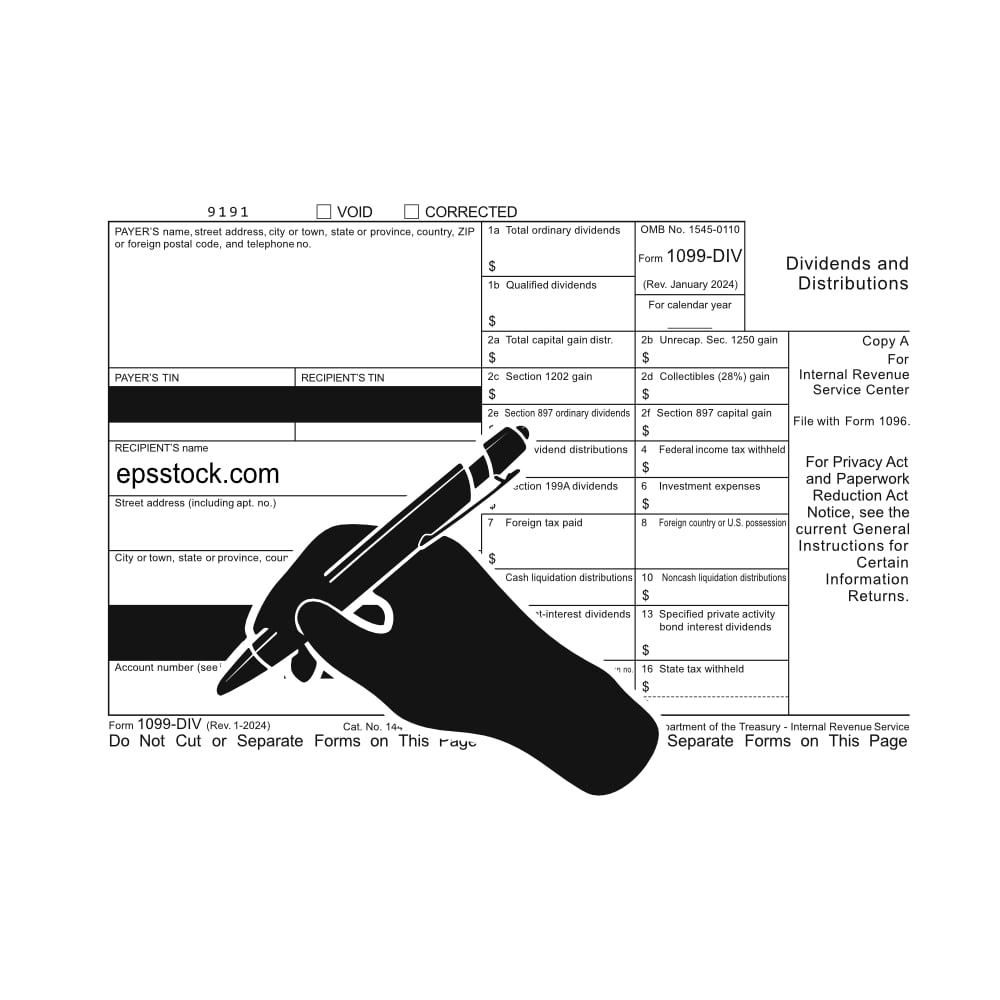 fill out Form 1099-DIV