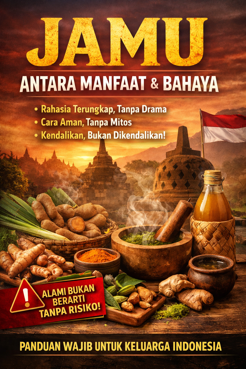 jamu aman untuk keluarga, jamu aman atau tidak, bolehkah minum jamu setiap hari, jamu dan obat kimia bersamaan, bahaya jamu mengandung bahan kimia obat, jamu aman untuk ibu hamil, interaksi herbal dan obat dokter, perbedaan jamu oht dan fitofarmaka, efek