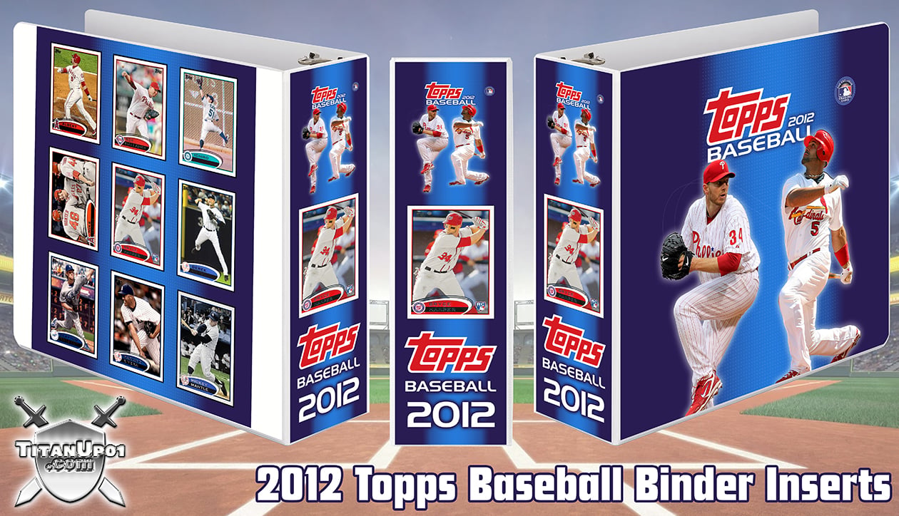 baseball card binder inserts ULLTOON Portable 9-Pocket Trading Binder, Holds 1080 Cards with 60 Removable Double-Sided Sleeves, Card Card Storage Organizer Album for Boys, Girls, Sports & Game Cards : Toys & It is fully enclosed so your cards dont fall out 3D Baseball Card Binder with