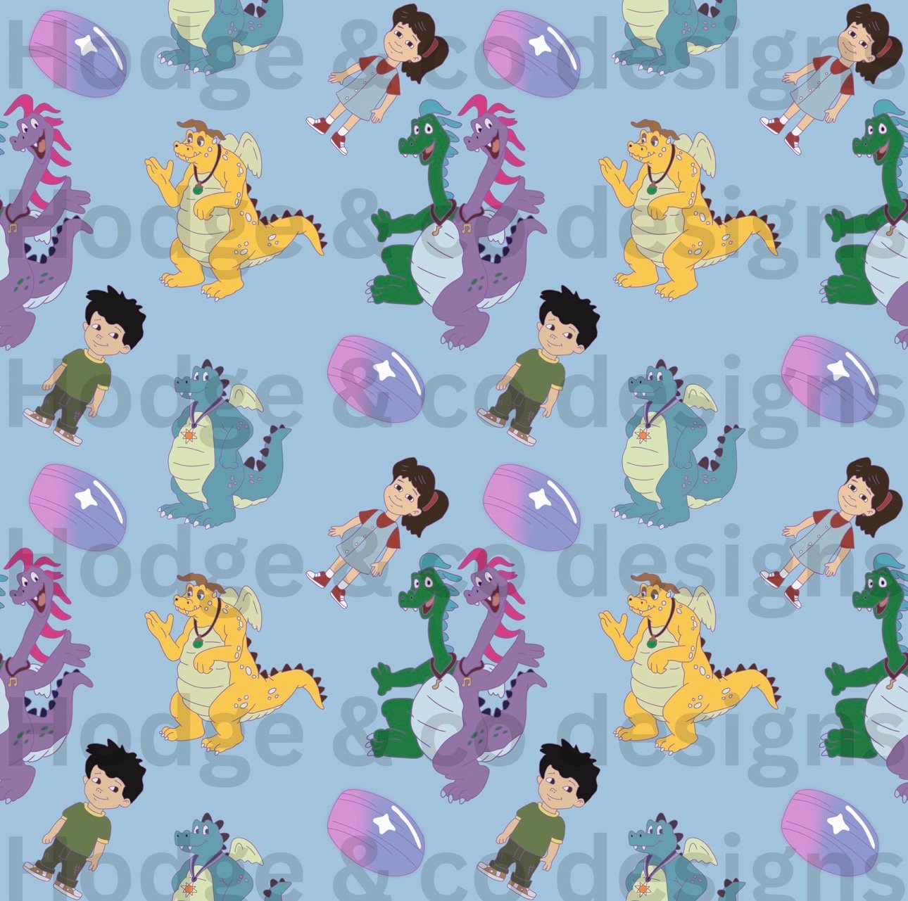 Dragon seamless - Payhip