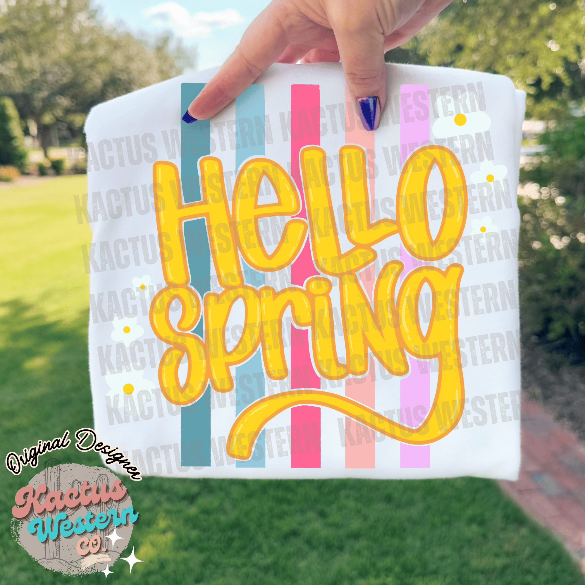Hello Spring PNG - Digital Download - Payhip