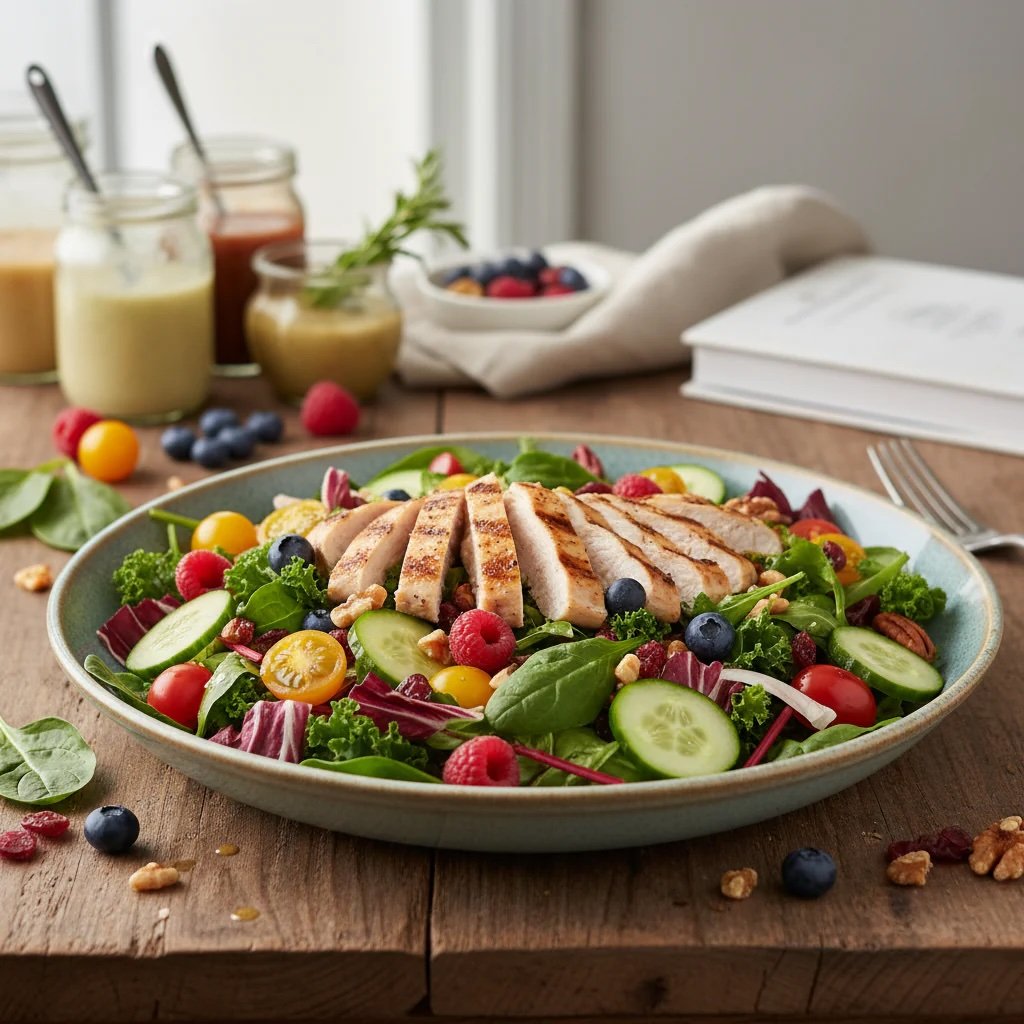 salad recipes pdf, digital salad cookbook, healthy salad recipes, meal prep salad recipes, satisfying salad recipes, lunch salad ideas, dinner salad recipes, homemade dressing recipes, protein salad ideas, fresh salad cookbook, clean eating recipes pdf, m