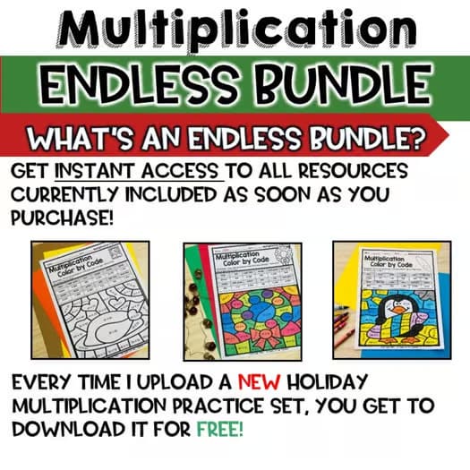 St Patrick's Day Multiplication Color by Number Math Word Problem 4th 5th Grade