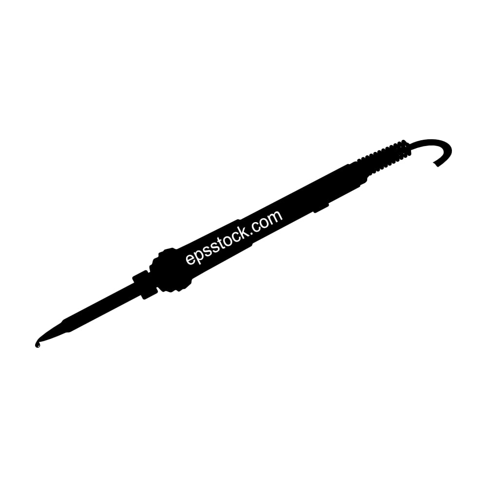 soldering iron with drop