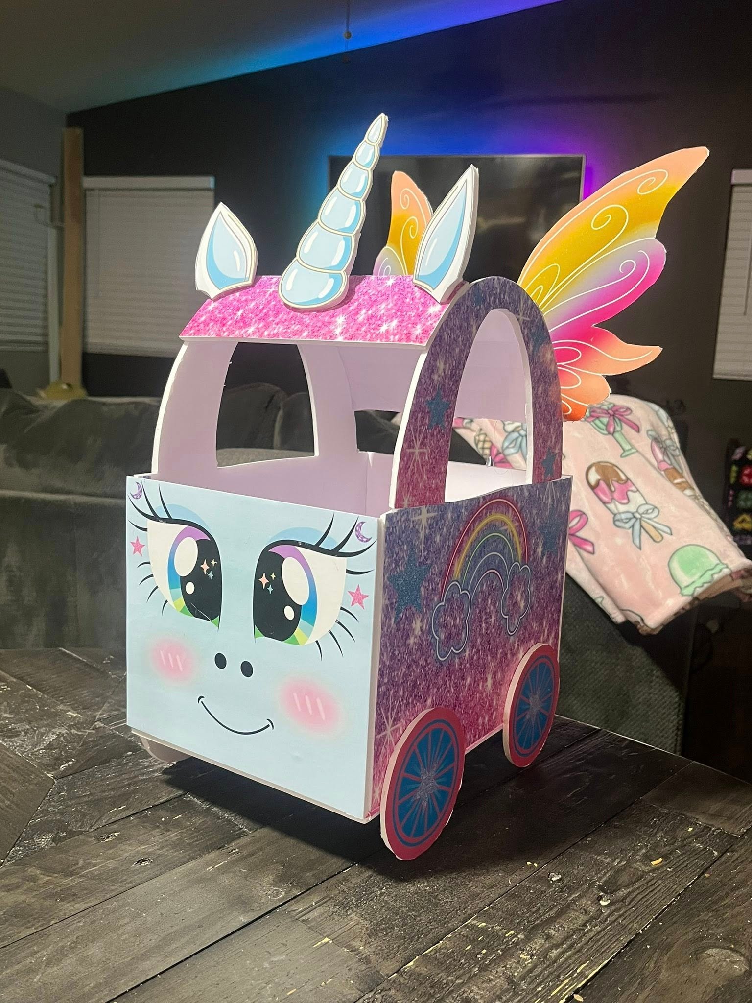 Unicorn car template - Payhip