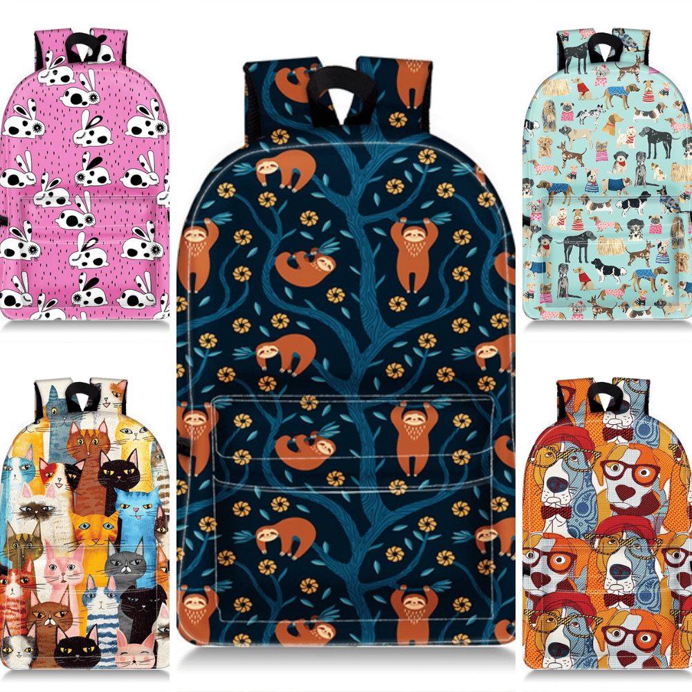 Waterproof student backpack 20-35L for boys and girls