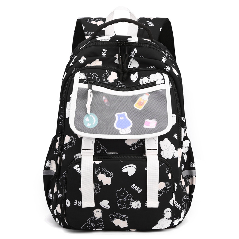 Kids school bag with adorable animal pattern