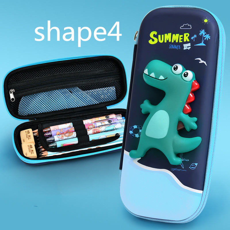 Decompression style pencil case for stress relief and storage