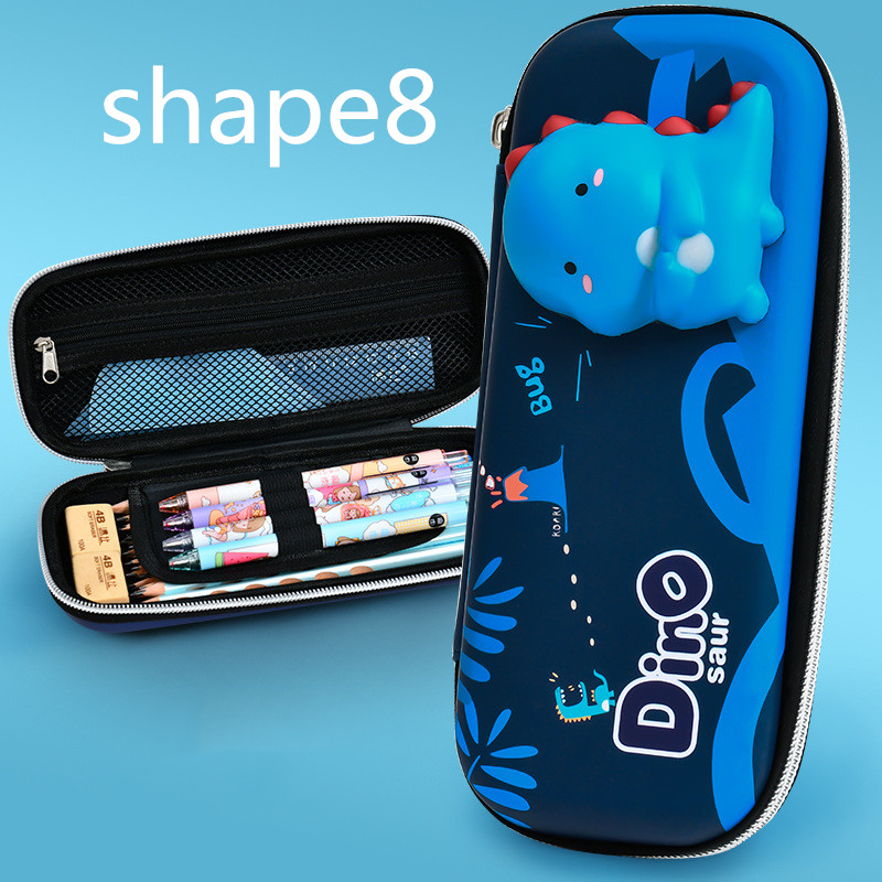 Cute character pencil case with spacious interior