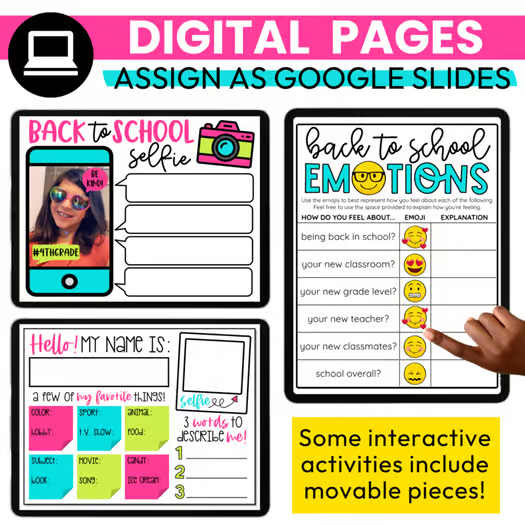 Back to School Activities | First Week of School | Beginning of the Year BUNDLE