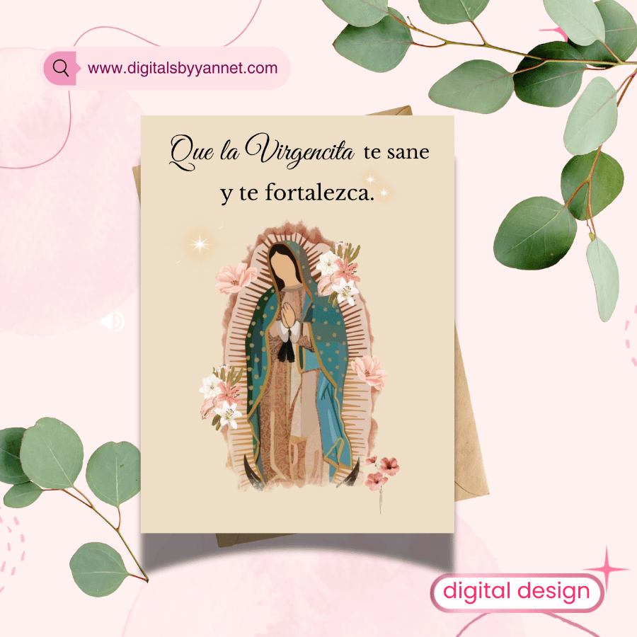 Get Well Soon en Español | Tarjeta Religiosa Printable