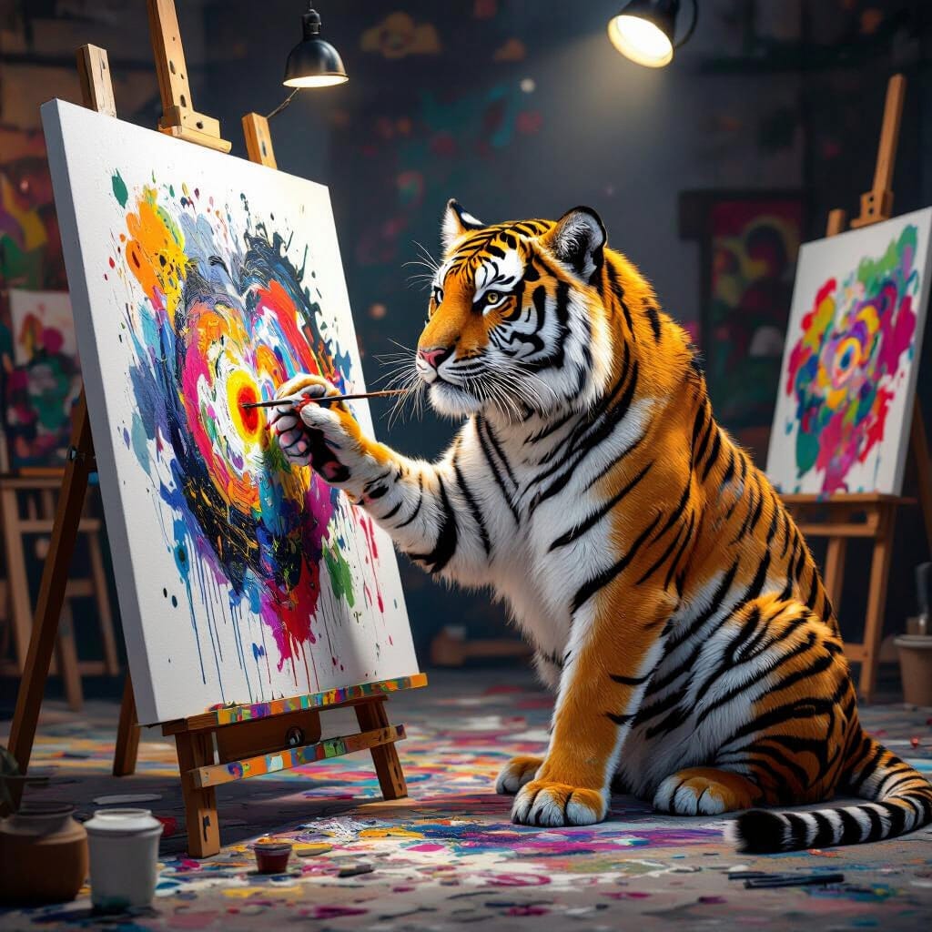 Tiger artist