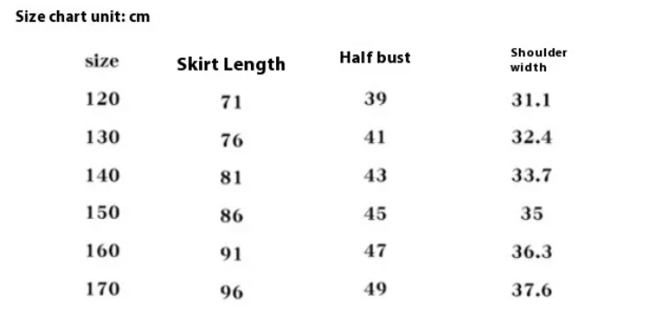 Girls cotton skirt dress with classic preppy design