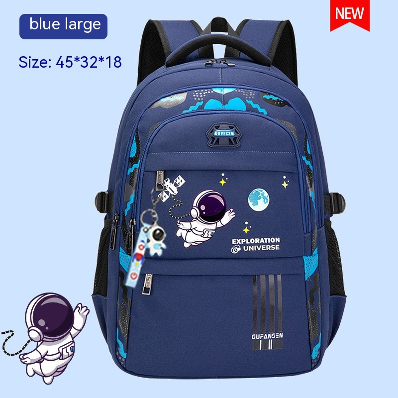 Ergonomic kids backpack with spine support for school use
