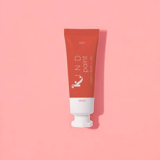 Cream blush and lip tint with lightweight texture