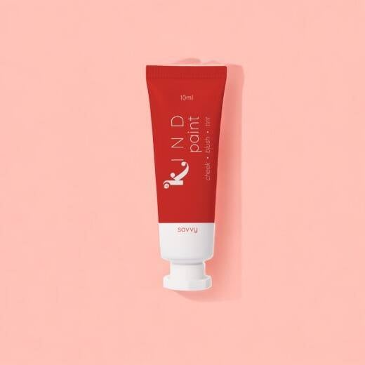 Multi-use cream tint makeup for lips and cheeks