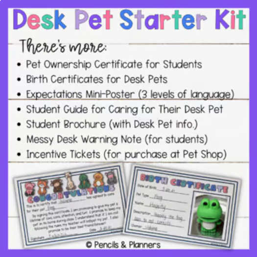 Desk Pets - Starter Kit