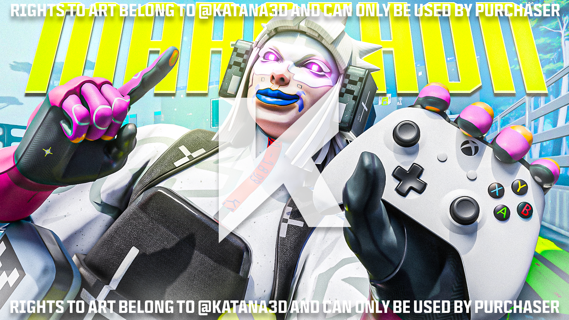 Marathon Thumbnail - Xbox Controller (Text NO Text Versions) - Payhip