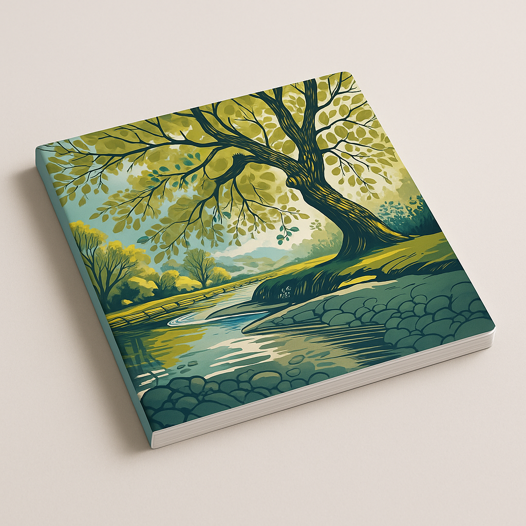 Kids moral story digital book with engaging illustrations