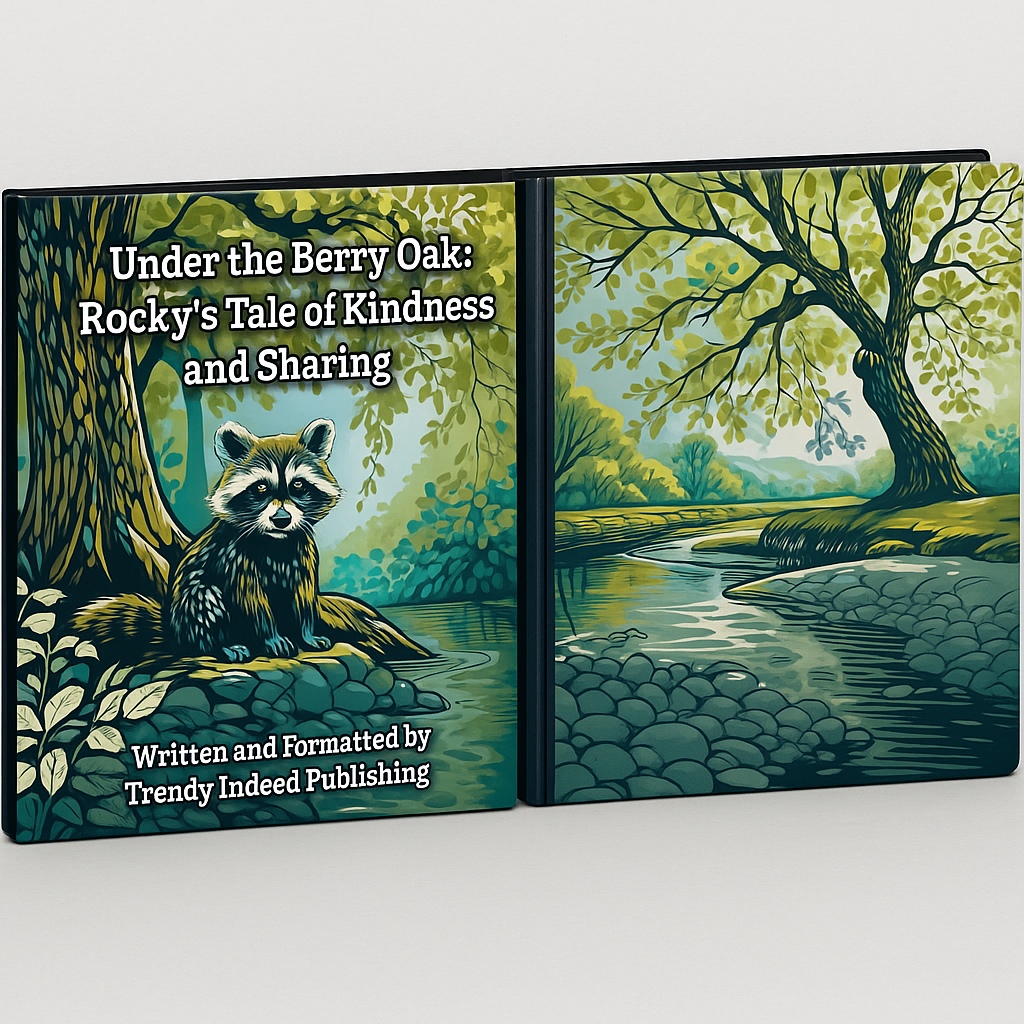 Rocky the animal character story about sharing and friendship