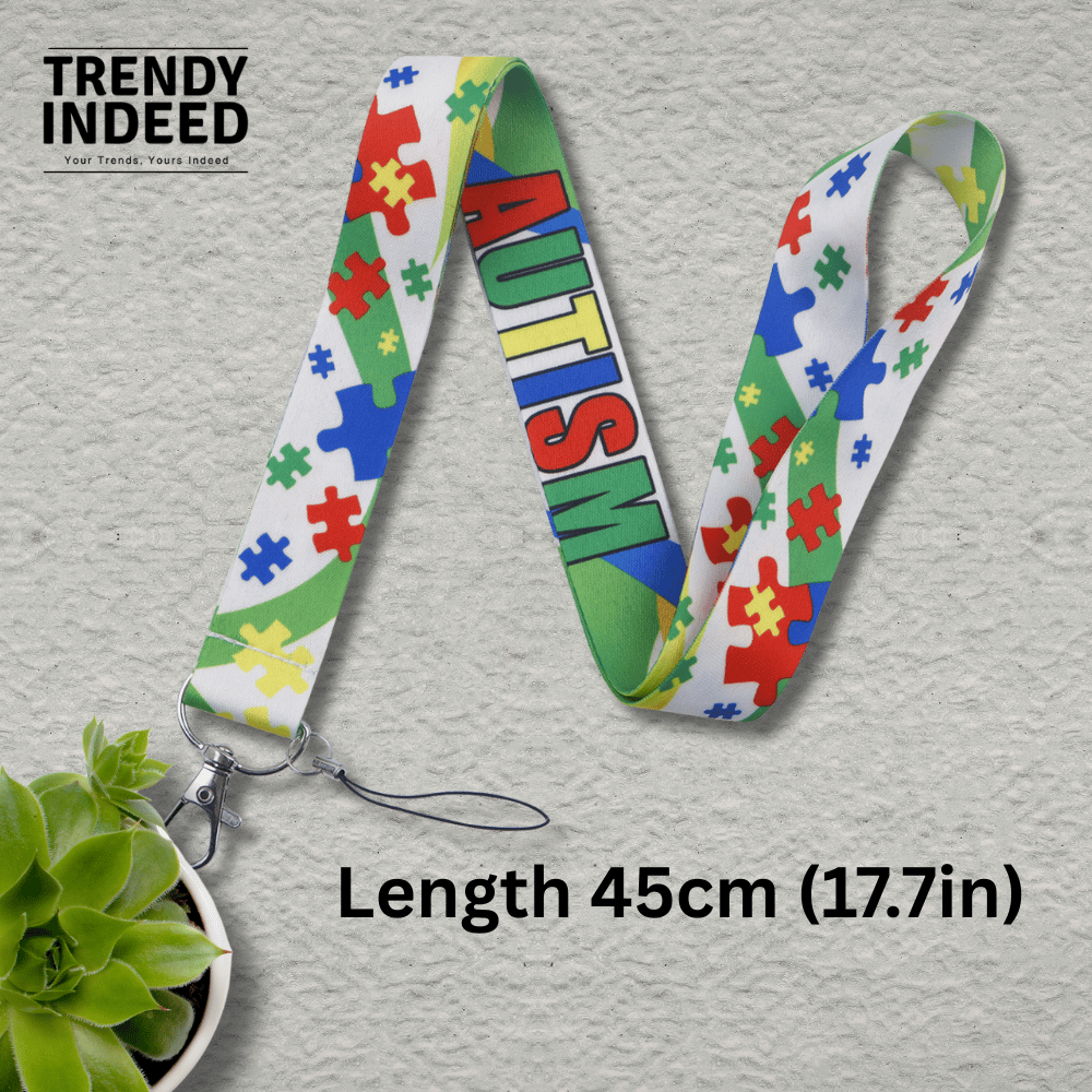 Awareness themed ID neck strap for students and staff